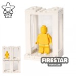 Stackable LEGO Minifigure Display Cases x 4 White