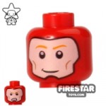 LEGO Mini Figure Heads The Flash
