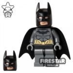 LEGO Super Heroes Mini Figure Batman Dark Blueish Gray Suit