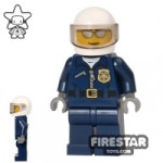 LEGO City Mini Figure Police City Motorcycle Officer