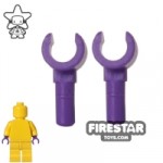 LEGO Mini Figure Hands Pair Dark Purple