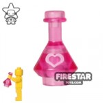 BrickForge Potion Flask Trans Pink Love Potion