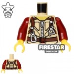 LEGO Mini Figure Torso Dino Ballistic Vest