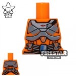 Arealight Mini Figure Torso Space Armour Orange