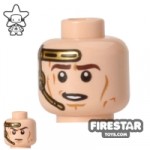 LEGO Mini Figure Heads Anakin Gold Headset