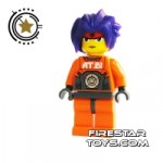 LEGO Exo Force Mini Figure Ryo Purple Hair
