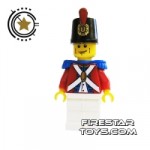 LEGO Pirate Mini Figure Imperial Soldier II Cheek Lines