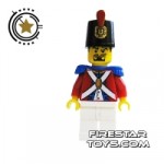 LEGO Pirate Mini Figure Imperial Soldier II Black Goatee