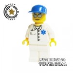 LEGO City Mini Figure Doctor Blue Cap