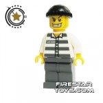 LEGO City Mini Figure Prisoner Gold Tooth