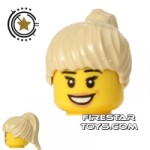 LEGO Hair Ponytail Tan