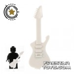Amazing Armory White Electric Guitar 3