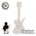 Amazing Armory White Electric Guitar 4