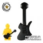 Amazing Armory Black Electric Guitar 4