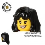 LEGO Hair Mid Length Black