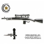 Brickarms M21 Sniper Rifle Chrome Silver