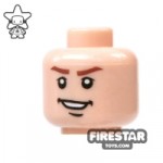 LEGO Mini Figure Heads Lopsided Grin