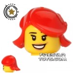 Arealight Mini Figure Hair Breezy Hair Red