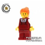 LEGO Studio Mini Figure Female With Red Outfit