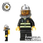 LEGO City Mini Figure  Fireman With Airtank