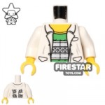 LEGO Mini Figure Torso Doc Ock Lab Coat