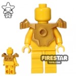 LEGO Armour Breastplate with Shoulder Guard Pearl Gold