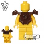 LEGO Armour Breastplate with Shoulder Guard Dark Brown
