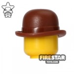 LEGO Bowler Hat Reddish Brown