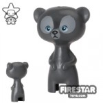 LEGO Animals Mini Figure Bear Cub Dark Blueish Gray