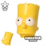LEGO Mini Figure Heads The Simpsons Bart Simpson