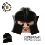 LEGO Castle Helmet Cheek protection Black
