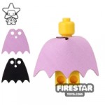 Custom Design Cape Batgirl Lilac and Black