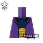 LEGO Mini Figure Torso Purple jacket Onaconda Farr No Arms