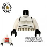 LEGO Mini Figure Torso Rare Star Wars Trooper LEGO Logo