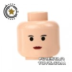 LEGO Mini Figure Heads Flesh Female