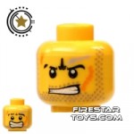 LEGO Mini Figure Heads Power Miner Head