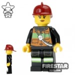 LEGO City Mini Figure Fire Female