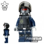 The LEGO Movie Mini Figure Robo SWAT Helmet and Body Armour
