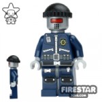 The LEGO Movie Mini Figure Robo SWAT Cap and Neck Bracket
