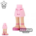 LEGO Friends Mini Figure Legs Pink Skirt and Shoes