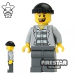 LEGO City Mini Figure Prisoner With Missing Tooth