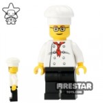 LEGO City Mini Figure Chef with Glasses