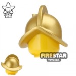 LEGO Conquistador Helmet Metallic Gold