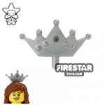 LEGO Crown Tiara Flat Silver