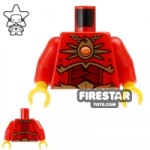 LEGO Mini Figure Torso Phoenix Fire Chi Pendant