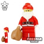 LEGO Holiday Mini Figure Santa Father Christmas