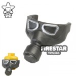 BrickForge Gas Mask Steel/Silver