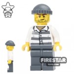 LEGO City Mini Figure Prisoner Heavy Eyebrows