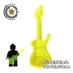 Amazing Armory Transparent Yellow Electric Guitar 3