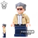 Custom LEGO Mini Figure Stan Lee